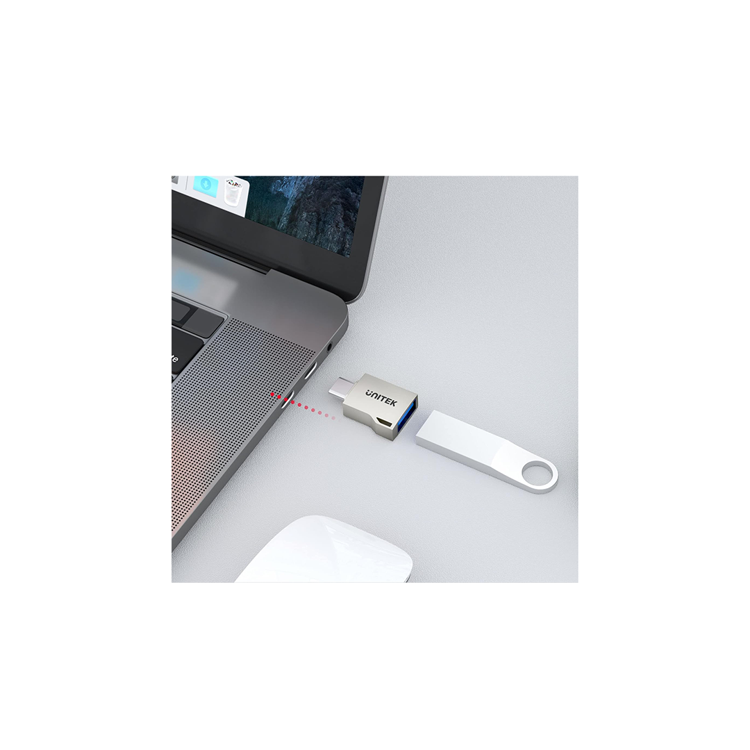 محول Unitek A1025GNI USB-C إلى USB-A OTG محول Unitek A1025GNI USB-C إلى USB-A OTG